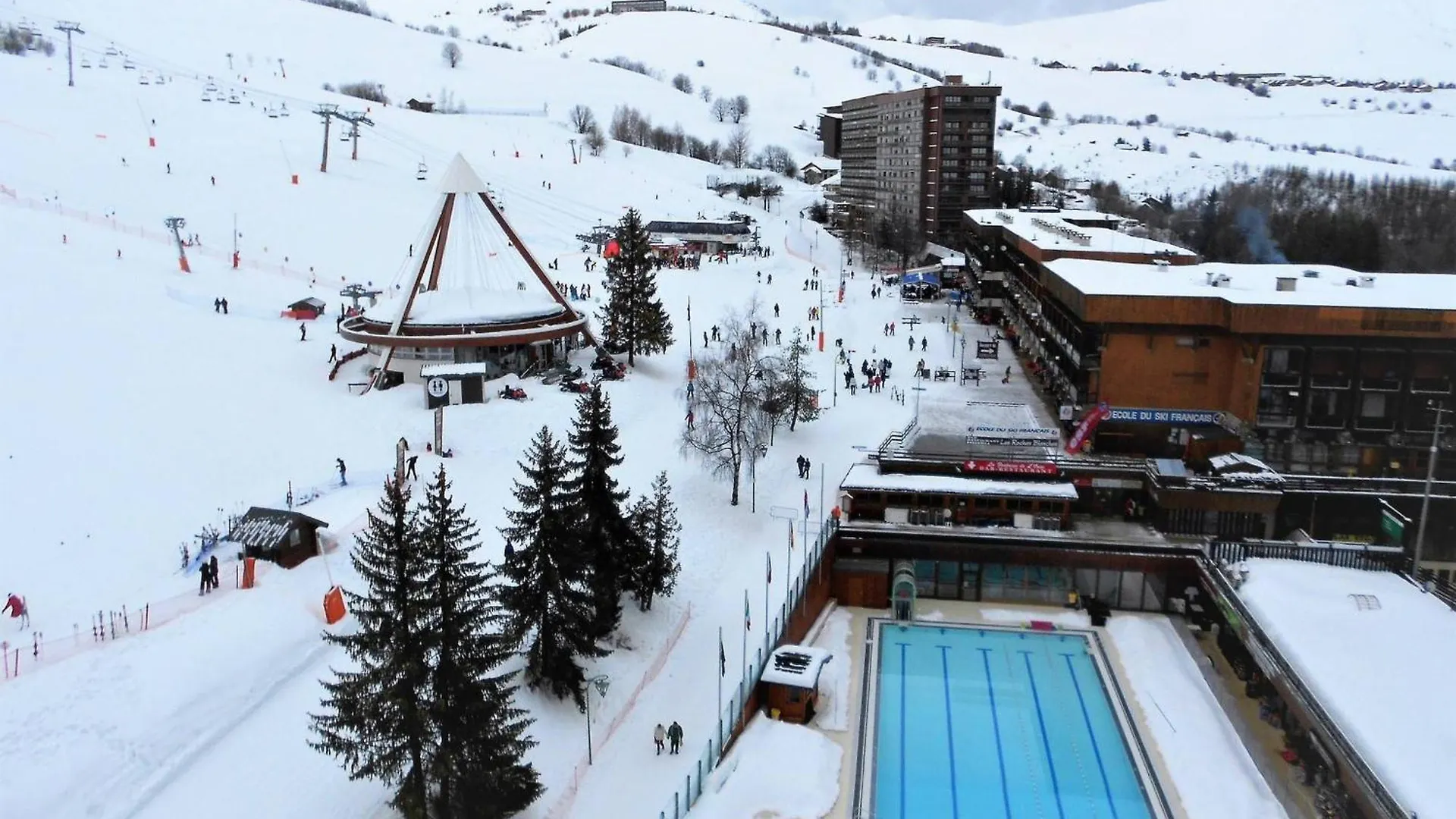 Studio Confortable Au Coeur Du Corbier Avec Piscine - Fr-1-267-197 Le Corbier